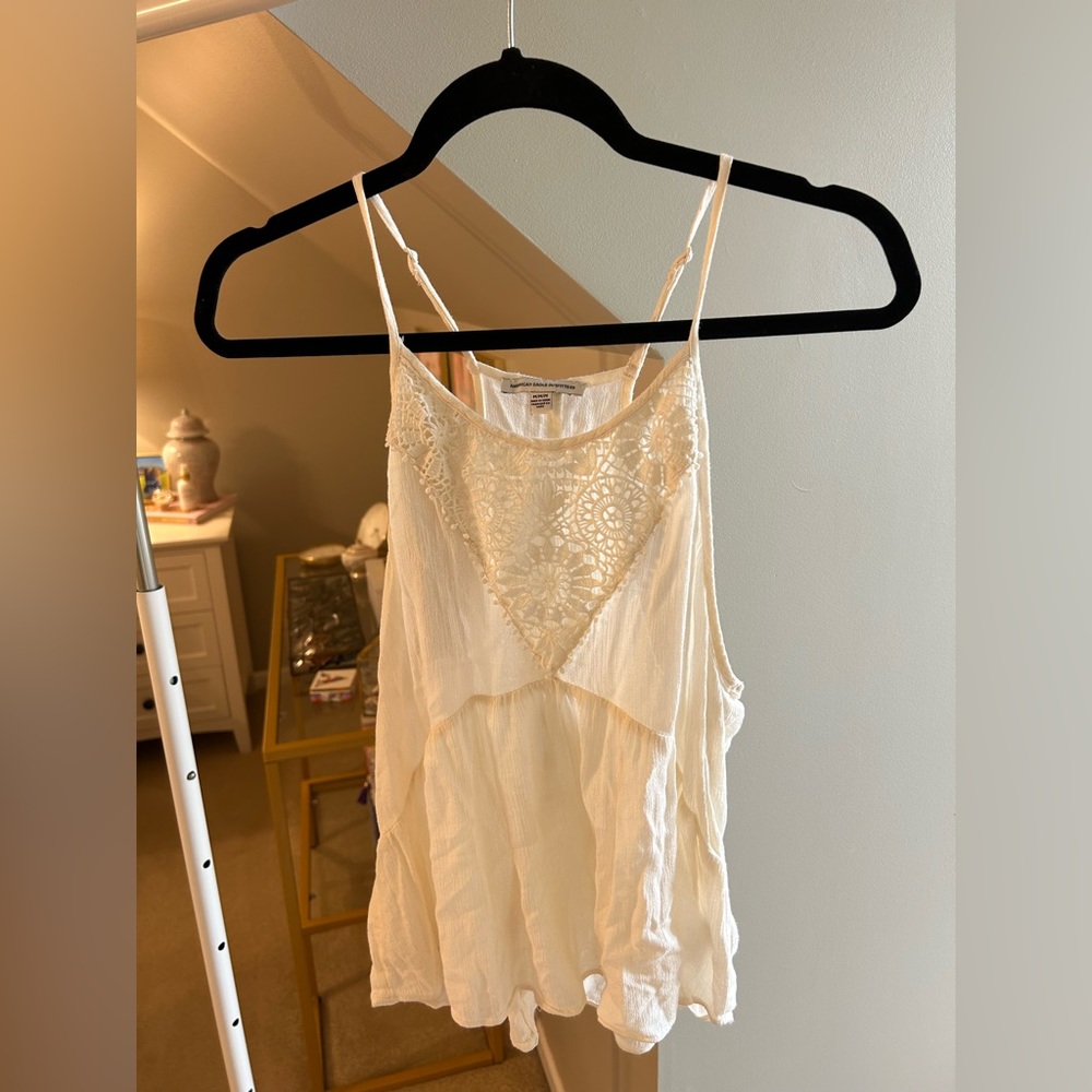 American Eagle Crochet Tank Top - Women’s Medium